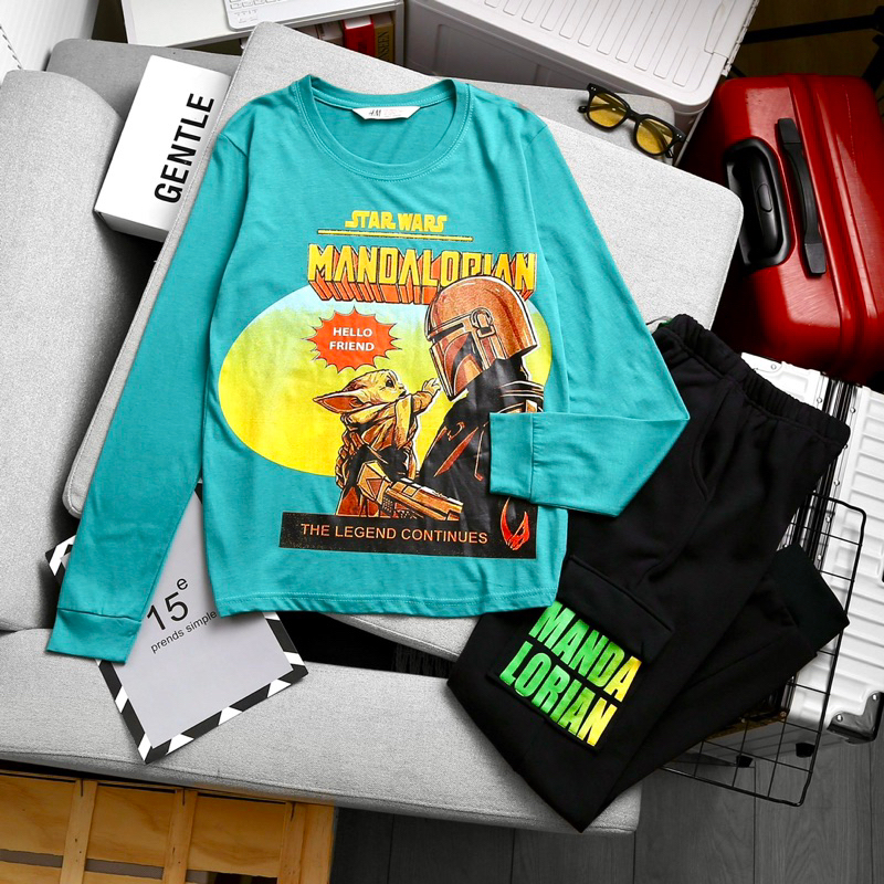 🚗 Bộ da cá Hàng xuất H&M bé trai từ 20-60kg