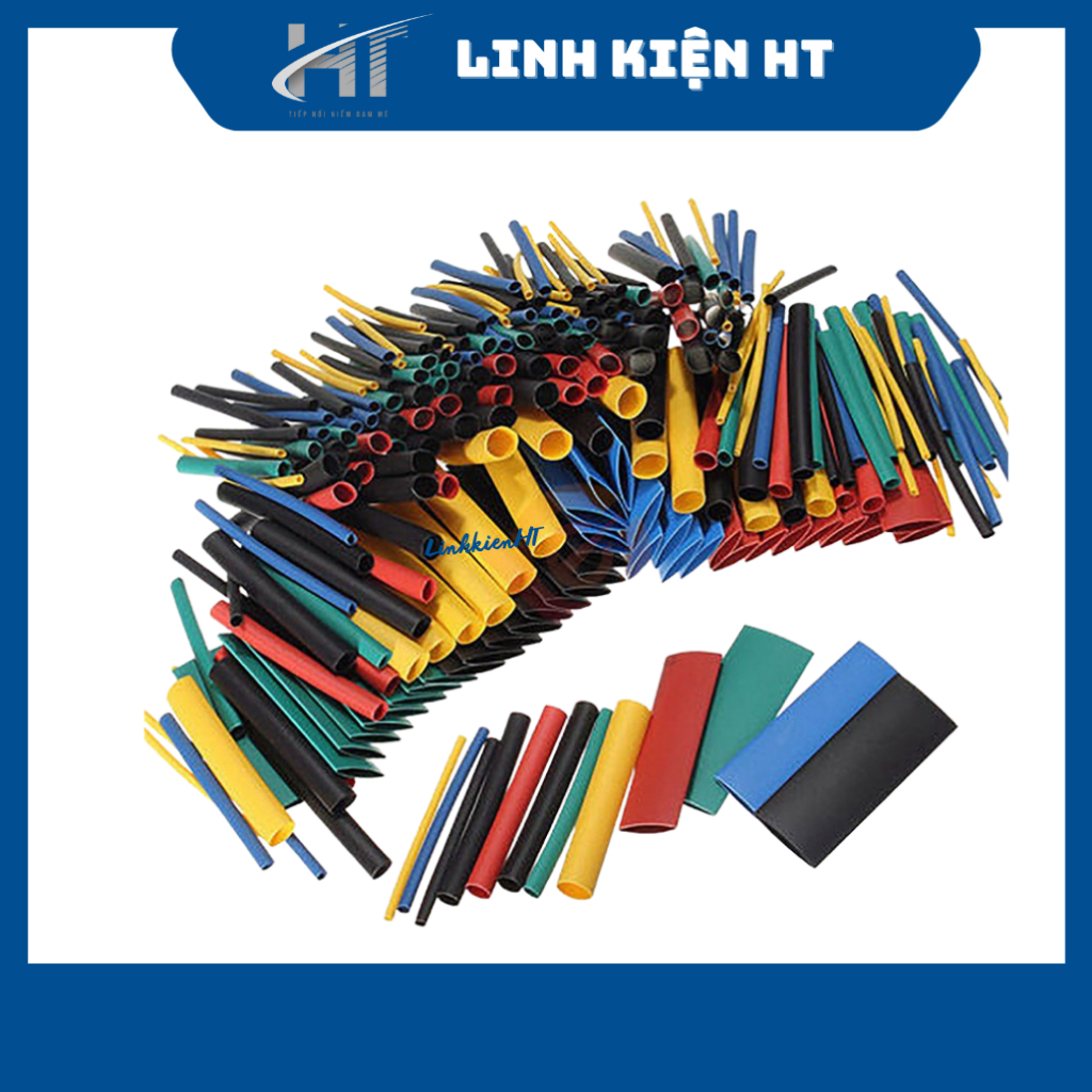 Hộp gen co nhiệt các màu 164pcs 328pcs 530pcs 560pcs 580pcs chiếc chất lượng tốt - Linh kiện HT