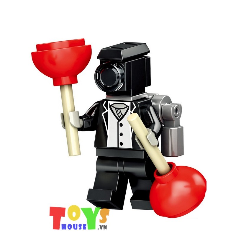 Đồ chơi minifigures mô hình các nhân vật Skibidi Toilet