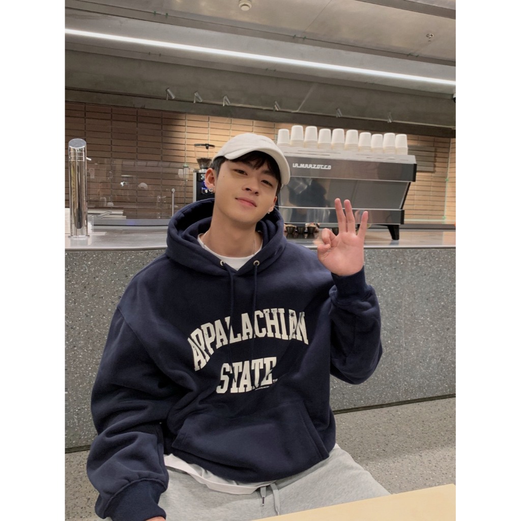 Áo Hoodie Nỉ Bông Cao Cấp In Họa Tiết Chữ STATE Siêu Dày Dặn