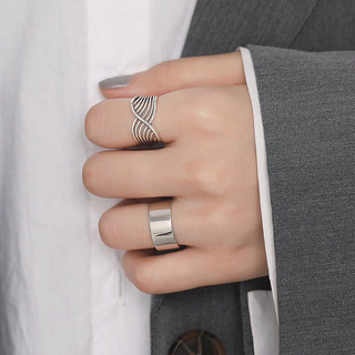 Mix&Match Set Nhẫn Signature Grey