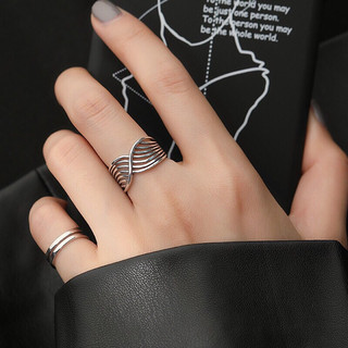 Mix&Match Set Nhẫn Signature Grey