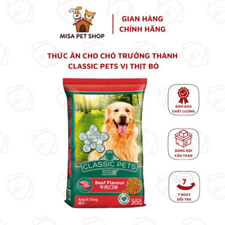 Thức ăn cho chó trưởng thành classic pets