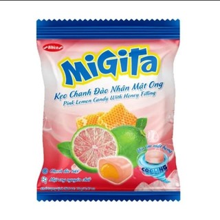 Kẹo migita chanh đào ngân mật ong 70g