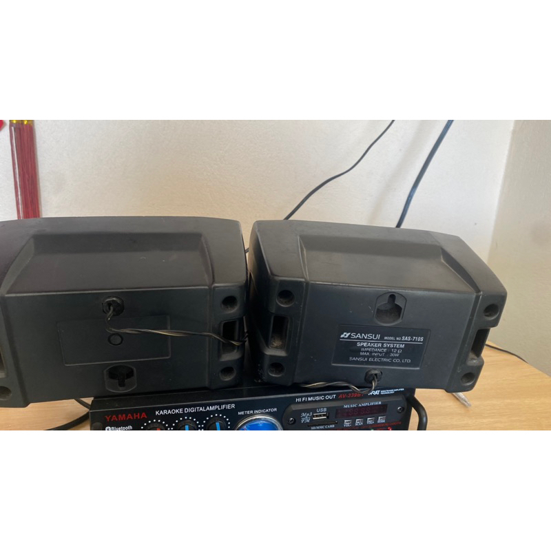 Đôi Loa lời Sansui SAS-710S - 60w 12omd/1 đôi - hàng cũ bóc dàn nội địa thanh lý