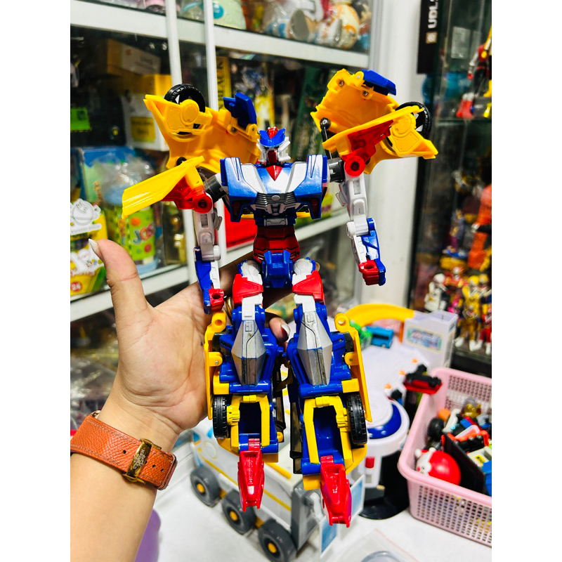 Đồ chơi robo lắp ráp Hello Carbot Avante Transformer chính hãng