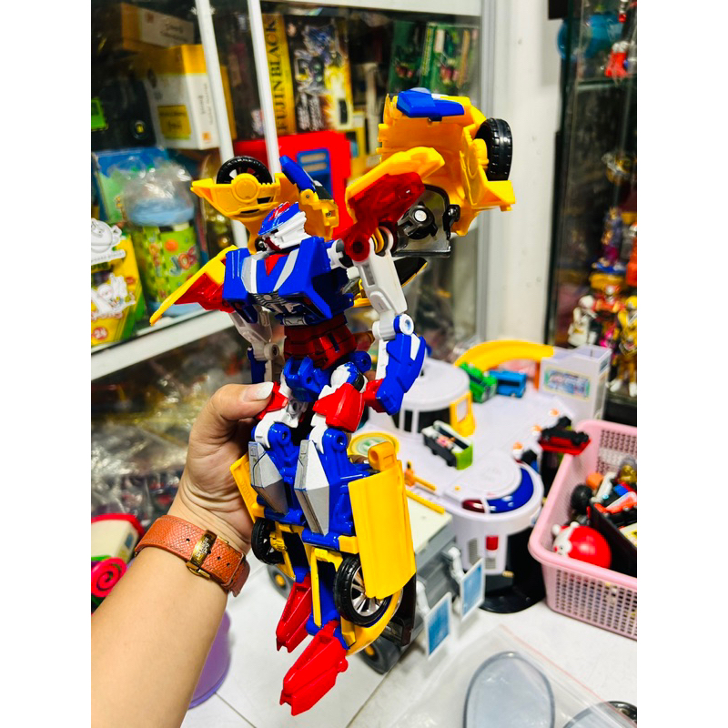 Đồ chơi robo lắp ráp Hello Carbot Avante Transformer chính hãng