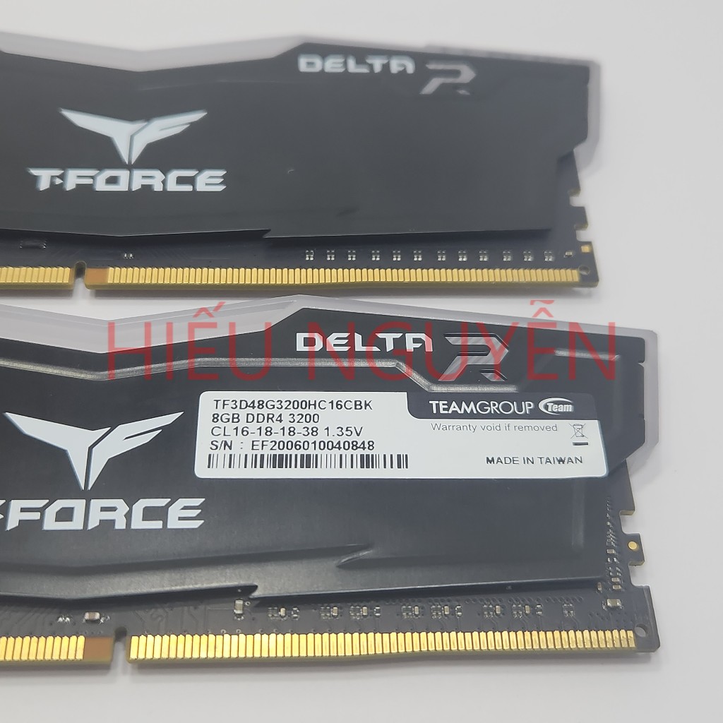 Ram Gaming T-Force Delta RGB DDR4 16Gb (2x8GB) 3200Mhz