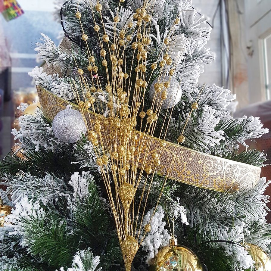 1 sợi châu xoè nhũ kim tuyến trang trí tháp bánh, tháp nước, trang trí Tết 2024