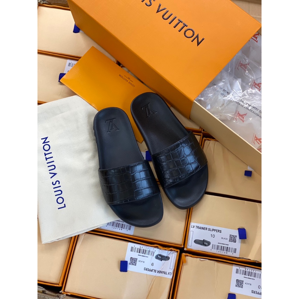 Dép Nam Quai Ngang Vân C*á S*ấ*u