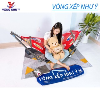 Võng xếp em bé Như Ý cao cấp dày chắc chắn size nhỏ, võng trẻ em gấp gọn cho trẻ rất dễ thương