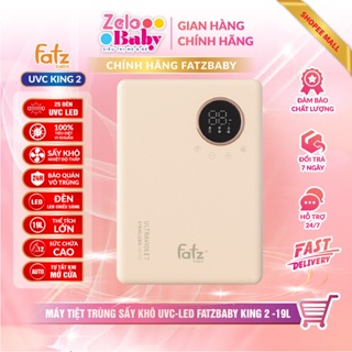 Máy tiệt trùng sấy khô Fatz baby King 2 19L sử dụng tia UVC tiệt trùng