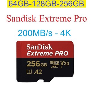 Thẻ Nhớ MicroSD 64GB/ 128GB/ 256GB/ 512GB SanDisk Extreme Pro V30 A2 200MB/s