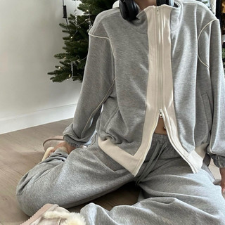 Áo khoác viền trắng