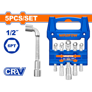 Bộ điếu lỗ 5 chi tiết tay vặn chữ l 8-14mm wadfow wth4205
