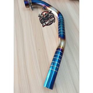 Cổ pô Winer winer X Sonic, cổ mạ titan gắn pô zin