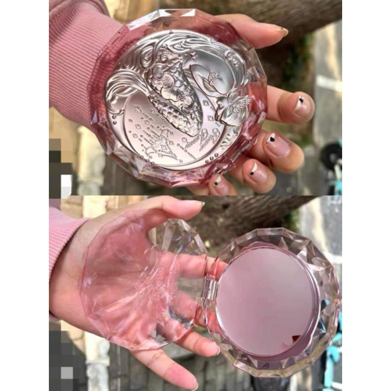 Gương gập cầm tay FLOWER KNOWS 7th Anniversary Moonlight Mermaid Series