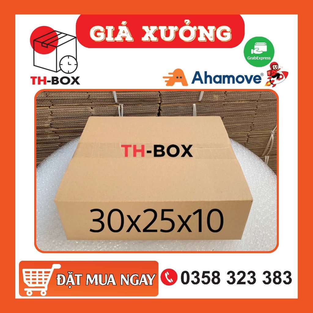 30x25x10 1 Hộp carton đóng hàng