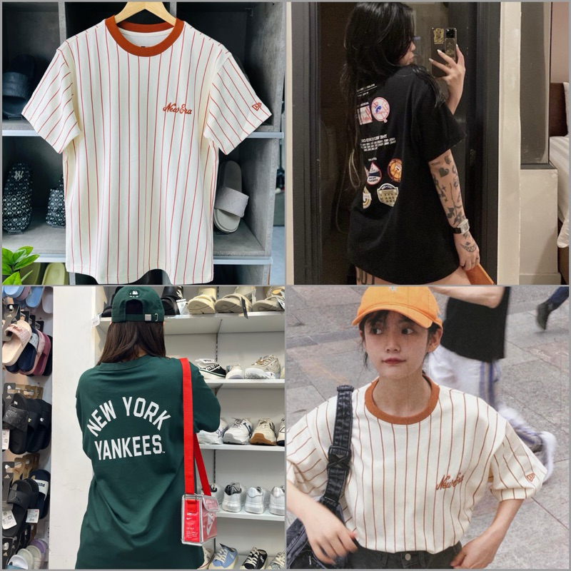 Áo New Era x MLB New York Yankees * Áo Thun New Era LA Dodgers Chính Hãng * NY - LA Paisley T-Shirt