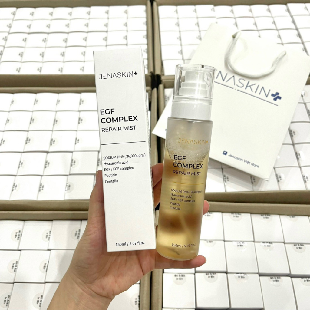 Xịt khoáng Jenaskin, toner dạng xịt, xịt tế bào gốc EGF COMPLEX , dưỡng ẩm,trắng da,ngừa lão hóa,căng bóng trẻ hóa da