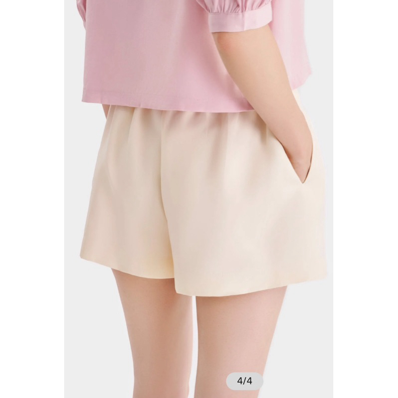 Quần short vải cashmere