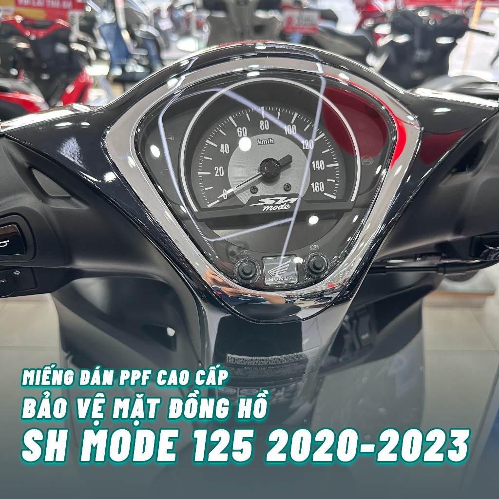SH Mode - Miếng dán PPF cao cấp bảo vệ mặt đồng hồ xe Sh Mode 125