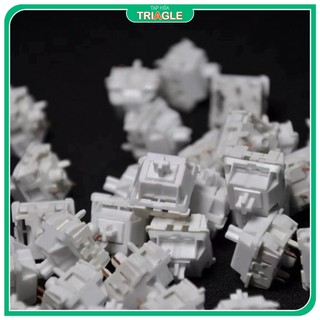 [Gói 50c] Switch Feker Marble White v2 | Linear | 5pin | Hifi | 47gf | Triagle
