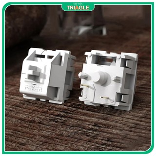 [Gói 50c] Switch Feker Marble White v2 | Linear | 5pin | Hifi | 47gf | Triagle