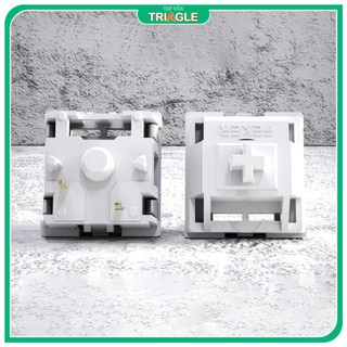 [Gói 50c] Switch Feker Marble White v2 | Linear | 5pin | Hifi | 47gf | Triagle