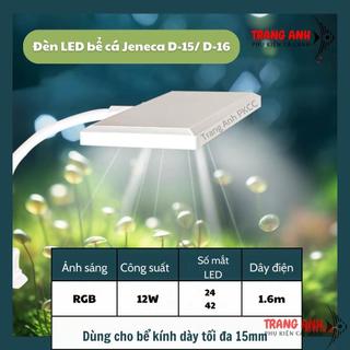 Đèn led bể cá jeneca d-15 / d-16, đèn led kẹp bể cá mini siêu sáng, tiết kiệm điện năng