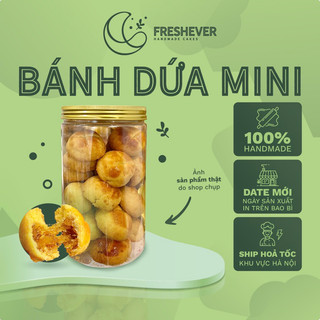 Bánh dứa mini bánh dứa Đài loan hộp 400 gram - Freshever