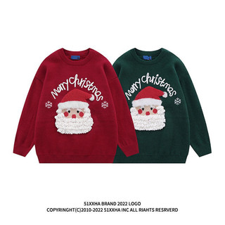 Áo len hình ông già NOEL xinh , áo rất phù hợp làm áo cặp cho các cặp đôi yêu nhau trong dịp lễ noel