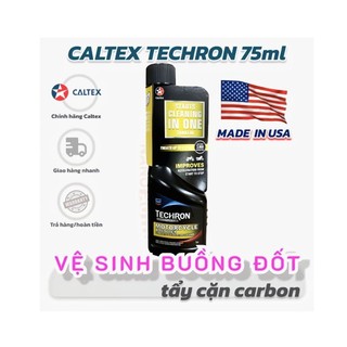 Dung dịch TechRon Caltex Havoline (phụ gia làm sạch kim phun, bình xăng con, chế hòa khí, tẩy rửa vệ sinh súc béc Tecron