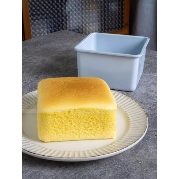 Khuôn Vuông Màu Trắng Thành Cao Chống Dính Breadleaf