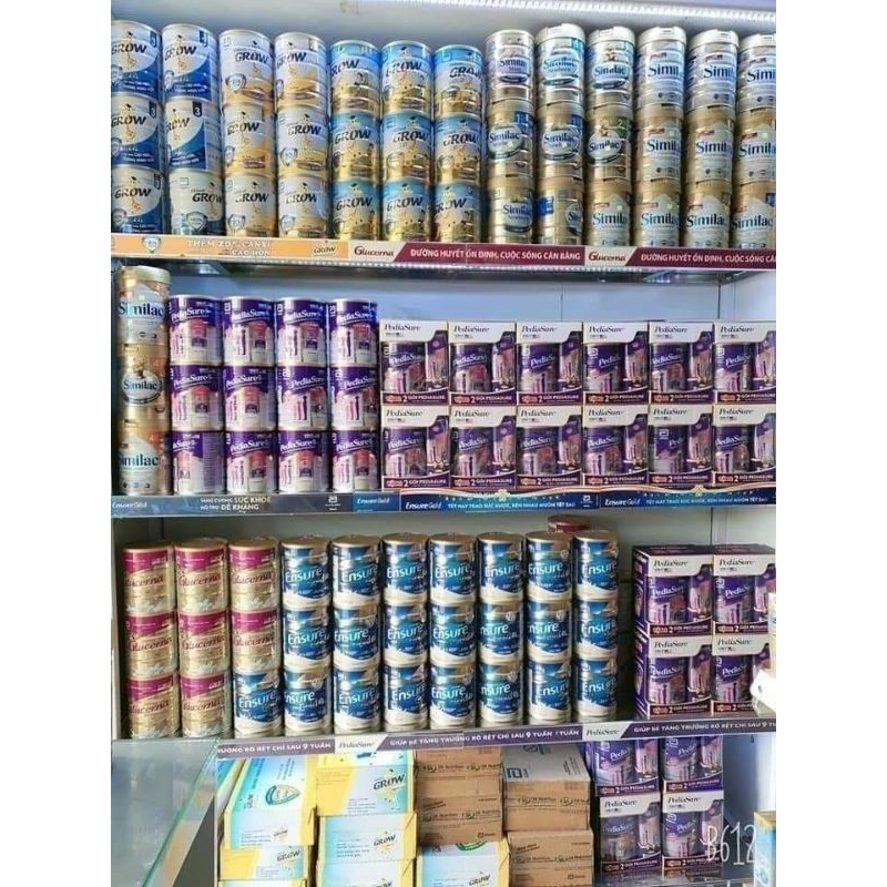 Sữa Bột Pediasure 1,6kg hương Vani Mẫu ít ngọt, Date xa