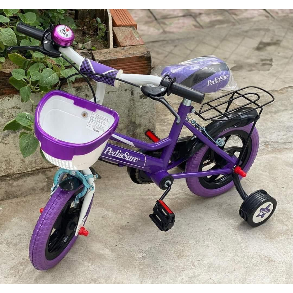 Xe đạp cho bé yêu hàng khuyến mãi giá rẻ size 12 in hàng cao cấp bao đẹp ạ