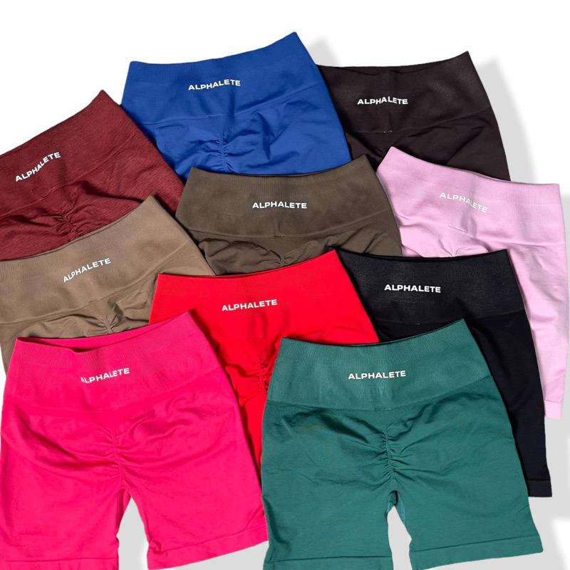 Quần đùi biker Alpha thun dệt cao cấp, sẵn chun mông Rainy Store