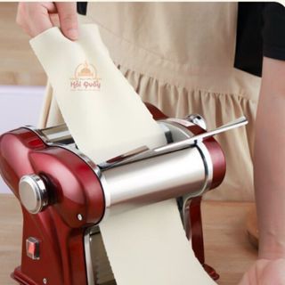 Máy Cán Bột, Làm Vỏ Bánh Gối/Há Cảo Hoàn Toàn Tự Động Baijie, Làm Mì Gia Đình Bằng Inox - HẢI QUẨY