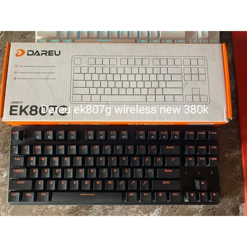Bàn phím cơ 2nd Gaming DAREU EK87 EK75 EK884 EK8100 EK1280s EK810  EK810G EK807G hàng lướt đẹp 95-98% | BigBuy360 - bigbuy360.vn