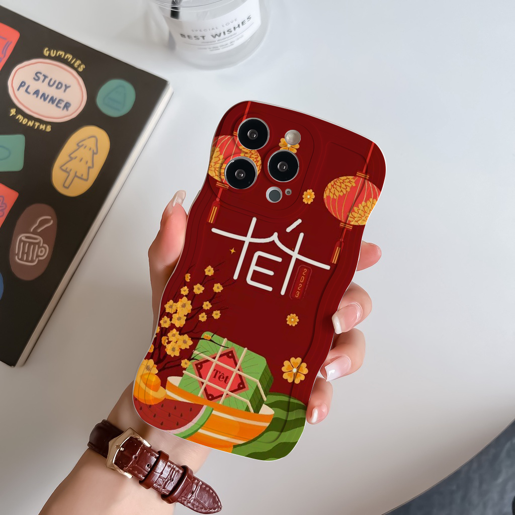 Ốp lưng iphone mừng TẾT 2024 Dành Cho iphone13promax/12/Xs/11/7/8/Plus/Mini/ProMax sm1031