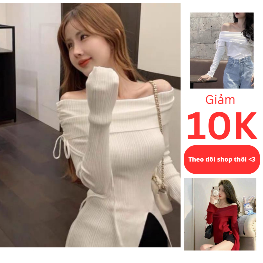 ÁO TRỄ VAI NGANG GÂN XẺ TRƯỚC ĐỎ TẾT TƯƠI MỚI TUTU2