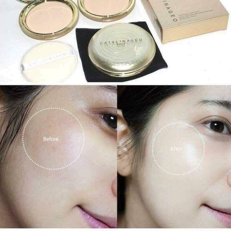 Phấn Phủ Geo Vàng Catalina Mịn Màng Không Trôi
