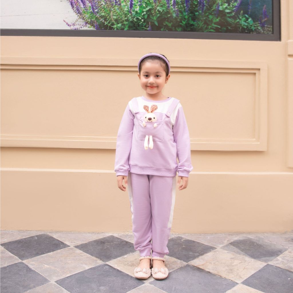 Bộ Dài Tay Bé Gái, Bộ Thu Đông Bé Gái Chất Vải Cotton Mềm Thấm Hút Mồ Hôi