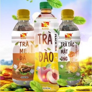 Lốc 6 chai ngk trà blustar chai 450ml