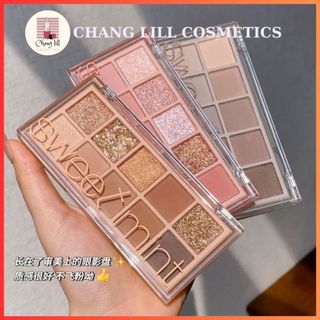 Bảng phấn mắt sweet mint 10 ô lung linh lấp lánh