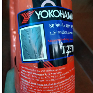 Vỏ 80/90-16 Yokohama ( vỏ sau xe Nouvo )