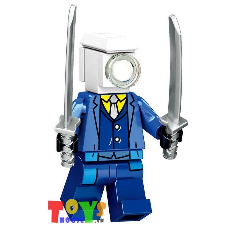 Đồ chơi minifigures mô hình các nhân vật Skibidi Toilet