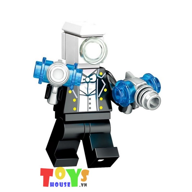 Đồ chơi minifigures mô hình các nhân vật Skibidi Toilet
