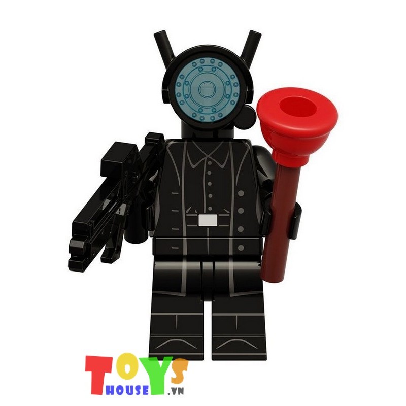 Đồ chơi minifigures mô hình các nhân vật Skibidi Toilet