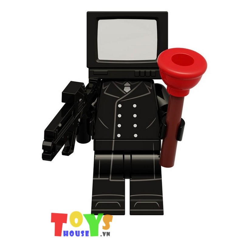 Đồ chơi minifigures mô hình các nhân vật Skibidi Toilet
